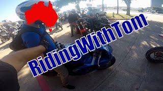 RidingWithTom Meetup | Motonosity Dual Vlog
Motonosity and I went up to Dallas to meet up with RidingWithTom and Jake thegardensnake. Although disorganized, I had an absolute blast hanging out with these guys.
Follow me on:
Facebook: http://www.facebook.com/fryriding
Instagram: http://www.instagram.com/fryriding
Twitter: http://www.twitter.com/fryriding
Equipment in this video:
GoPro Hero4 Silver: http://goo.gl/LrxiiM
Sena Bluetooth Headset: http://goo.gl/Iwl6TS
Sony Mic: http://goo.gl/LPSlC4
GoPro Mic Adapter: http://goo.gl/h6dC5w RidingWithTom Meetup | Motonosity Dual Vlog