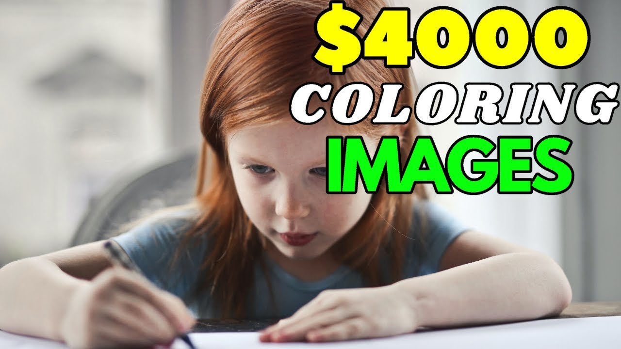 How To Make 4000 Coloring Images ( Make Money On Fiver 2020 ) YouTube