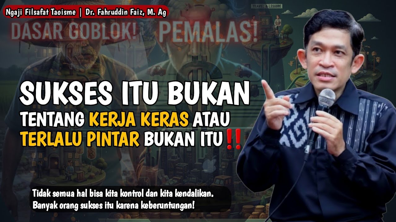 Kenapa Kita Susah Kaya? Ternyata Masalahnya Bukan di Otak, Tapi di Sini | Dr. Fahruddin Faiz, M. Ag
