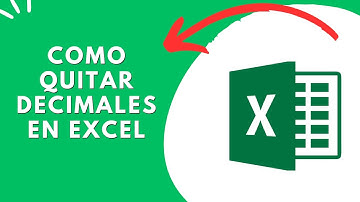Como QUITAR DECIMALES EN EXCEL ✅