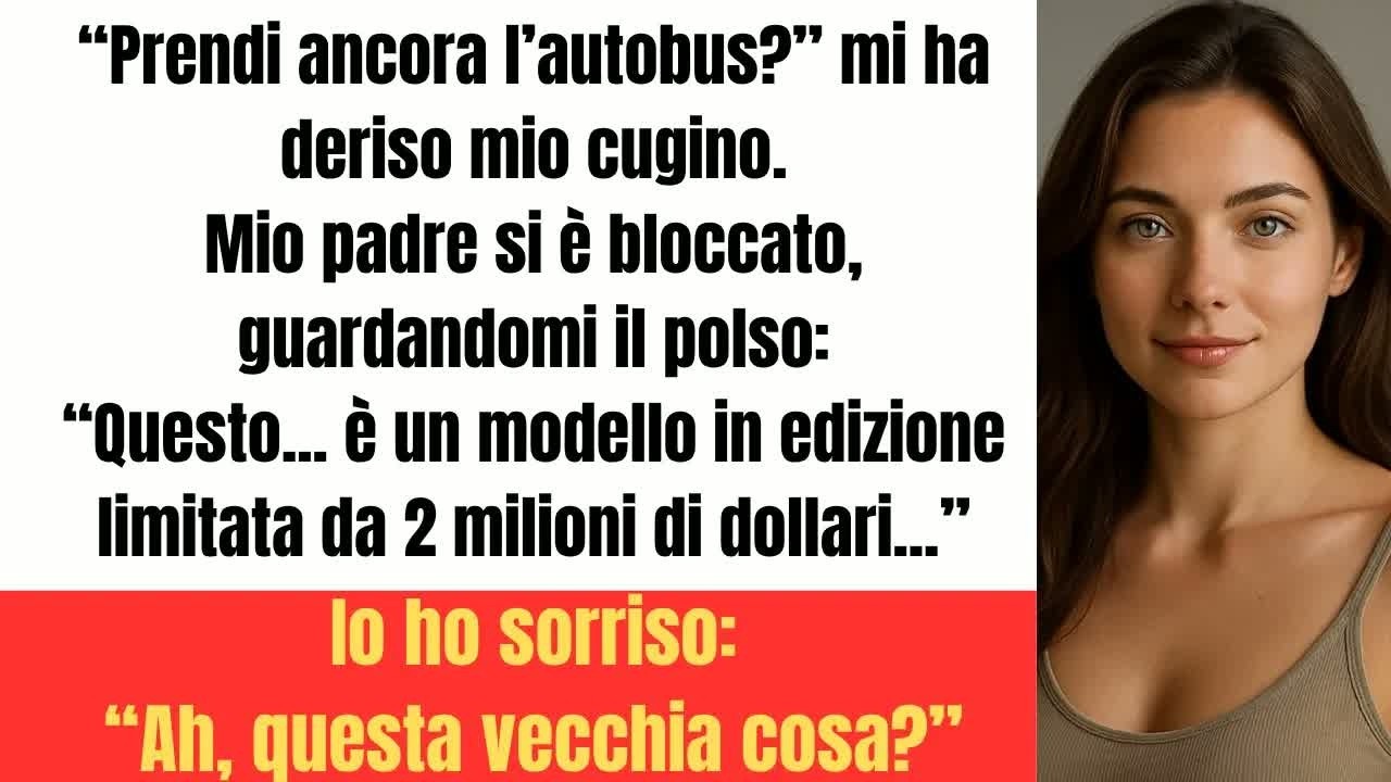 Prendi l’Autobus？ L'Orologio da 2 Milioni ha Rivelato il Segreto del CEO