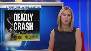 Report: Pedestrian killed in crash on I-95 matched description of shoplifting suspect