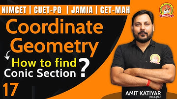 How to determine Conic Section || Sortcut-Method || Amit Katiyar