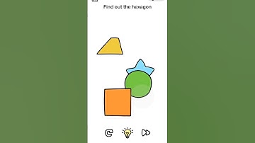 Find out the hexagon || Brain out level 64 || #games #oustanding