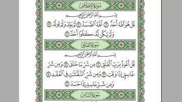 سورة الاخلاص كامله-بصوت الشيخ عبدالرحمن السديس