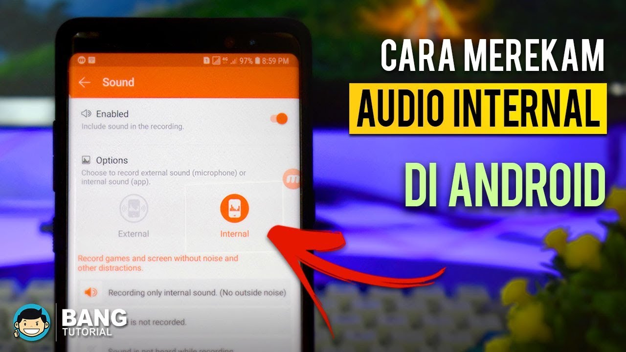 Cara Merekam Audio Internal Di Hp Android Android Tutorial Youtube