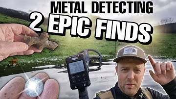 Metal Detecting OLD Silver Coins And Age Old Relics | DJI Mini 3 Pro BIG Crash | XP Deus 2