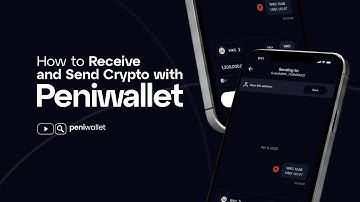 How to Receive and Send Crypto with Peniwallet