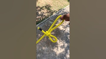 Incredible Loop Knot Making Skills 👍