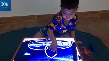 Sáng tạo cùng Bàn ánh sáng