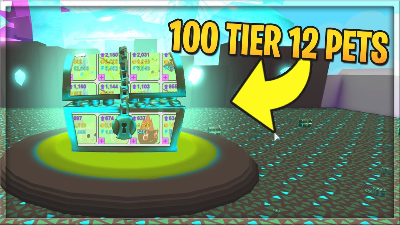I Used 100 Tier 12 Pets Then This Happened Pet Simulator Youtube - how powerful is 500 pets in roblox pet simulator moon update