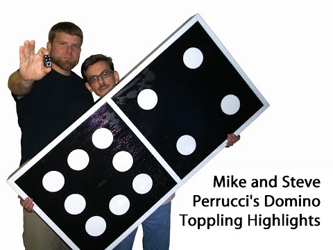 Mike and Steve's Domino Toppling Highlights