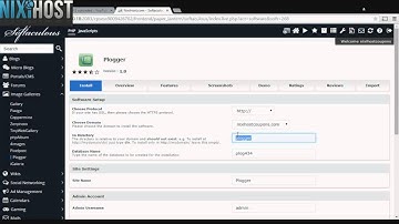 Installing Plogger with Softaculous in cPanel