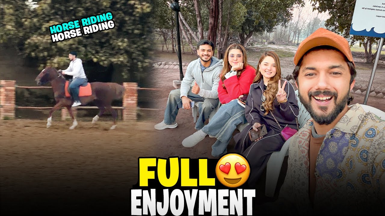 It’s A Trip Day 😍|| Sab Ny Horse Riding Ki || Bone Fire🔥