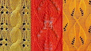 Великолепные узоры спицами. Gorgeous knitting patterns.