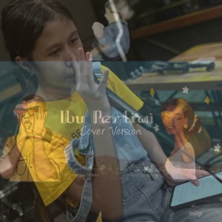 Cover EDM Lagu Indonesia Ibu Pertiwi Keyzia Glow SMPN 5 Kota Bekasi #shorts