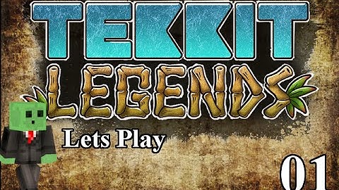 Minecraft Tekkit lets play ep 1 : A plebeians death