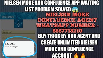 CREATE UNLIMITED NIELSEN MORE AND CONFLUENCE ACCOUNT WITHOUT WAITING LIST 😱 BUY TRICK BY OUR AGENT 🔥