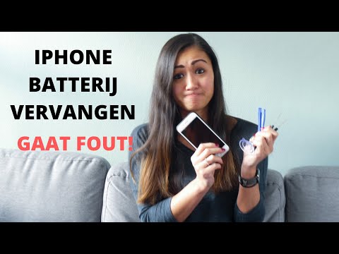 IPHONE BATTERIJ VERVANGEN GAAT FOUT #10 || FIXJEIPHONE