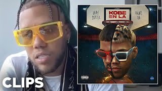 Jhay Cortez REVELA que ocurrió con KOBE EN LA REMIX feat ANUEL AA | Clips