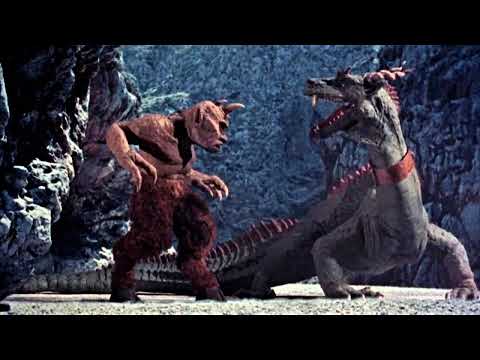 "The 7TH VOYAGE OF SINBAD" / DEATH OF CYCLOPS/ FINALE - 4K video - 1958 STEREO