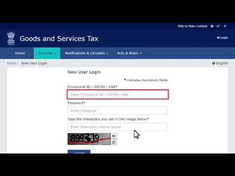 How to Login GST Portal for First Time User / New Registrant