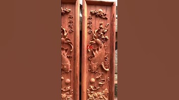 Lý ngư vọng Nguyệt, cá chép trông trăng, bức tranh gỗ hương đẹp