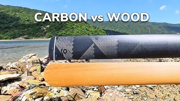 CARBON VS WOOD - Greenland Paddles for Kayaking