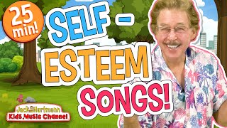 Selfesteem Songs for Kids! | 25 Minutes of Wellbeing Songs for Kids | Jack Hartmann