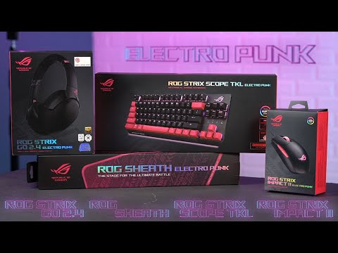 【老闆黑白買 SP】CyberPunk 風潮來襲！ROG ELECTRO PUNK 電馭粉~新色電競周邊｜SP.2 (CC 字幕)