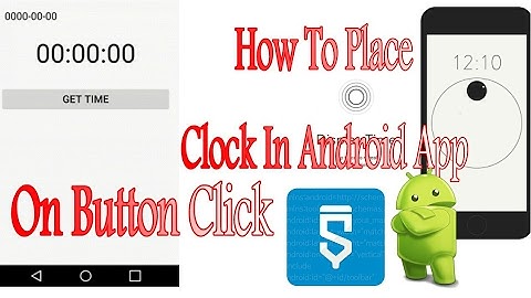 #8 How to get current date and time in an app using sketchware(android) tutori