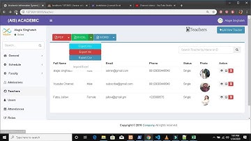 Laravel Student Information System Part49 ( Laravel Excel Integration )  Import Excel part 2