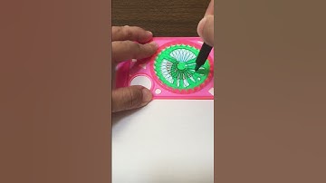 Amazing spirograph design #shorts #ytshorts #spirograph #asmr #oddlysatisfying #trending #relaxing