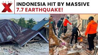 Indonesia Earthquake: Magnitude 7.7 Quake Strikes As Tsunami Warning Is Issued
