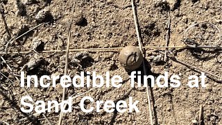 Chuck Bowen and Joe Harbert Metal Detect Along Sand Creek - January 30, 2024 by The Lost Sand Creek 1,113 views 3 months ago 9 minutes, 42 seconds