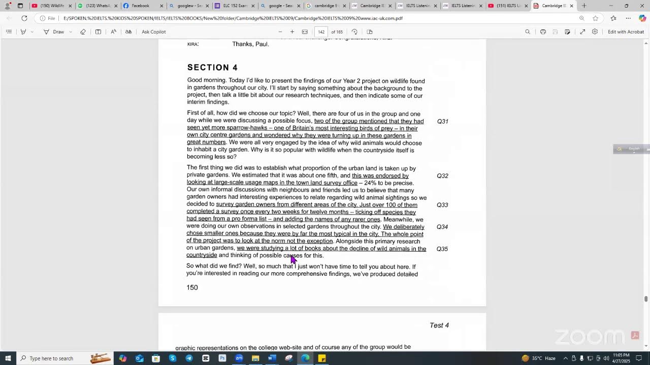 IELTS Listening Section 4 - YouTube