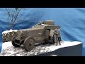 "One of a kind" Romfell armored car, Bukovina winter 1915/16, diorama in 1/35 scale