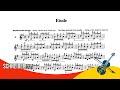 12 - Etude - S. Suzuki | Suzuki Book 1 | Violin Sheet Music | Partitura para Violino