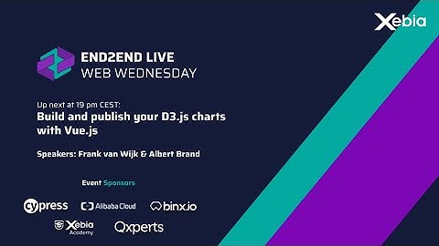 Build and Publish Your D3.js Charts With Vue.js - Albert Brand & Frank van Wijk @ End2End Live