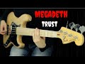 TRUST - Megadeth - Bass Cover /// Bruno Tauzin