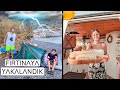 FIRTINAYA YAKALANDIK ÇADIRIMIZ PARÇALANDI | KARAVANA KAÇIŞ Yemek ve Dinlenme | Van Life