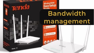 Tenda Router | Bandwidth control management | HOO Basics