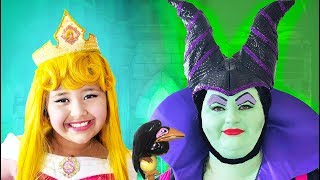 Disney Sleeping Beauty and Maleficent | Makeup Halloween Costumes and Toys