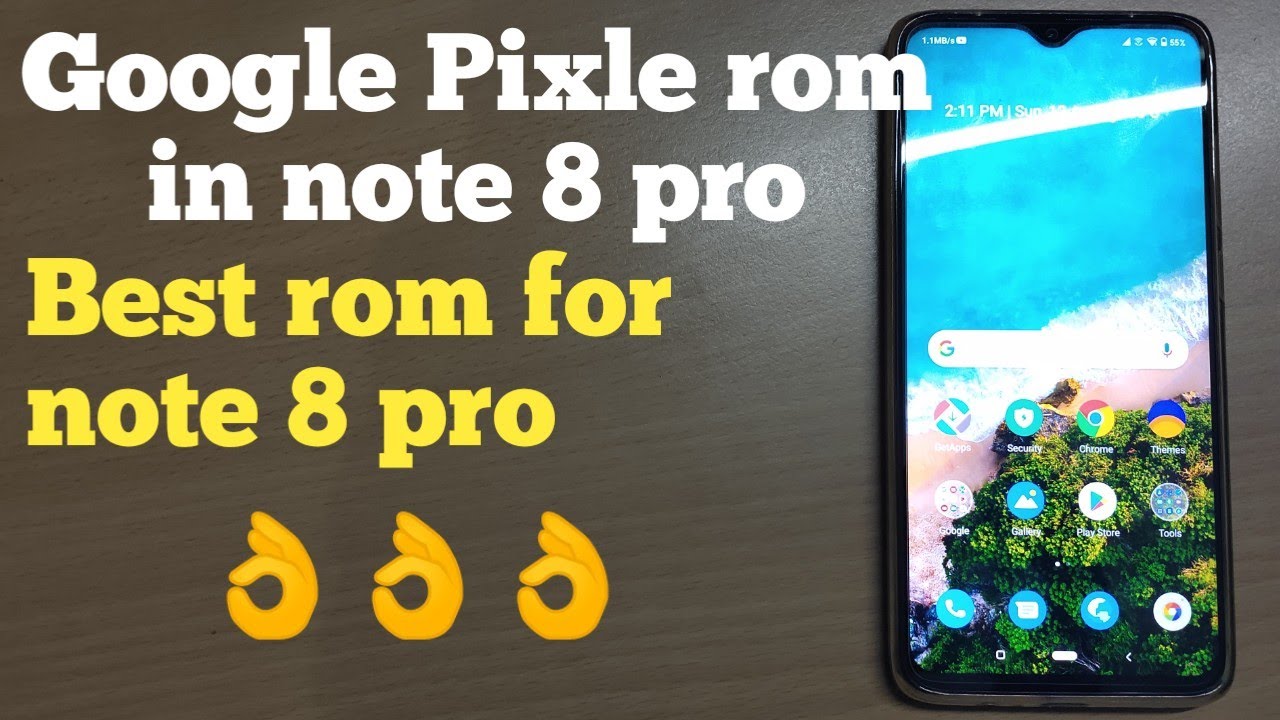 Rm Note 8 Custom rom for note 8 pro - YouTube