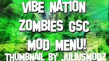 [BO2/1.19/PS3] Vibe Nation Zombies Menu Showcase! - All Clients Rank,Funny Text,More! [+DOWNLOAD!]