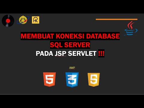 CARA MEMBUAT KONEKSI DATABASE PADA JSP SERVLET !!?!!