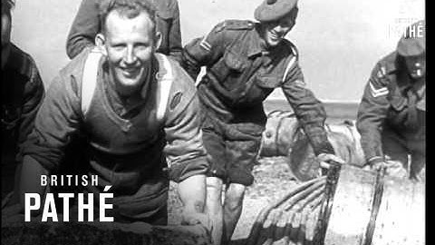 Troops Unloading Landing Craft (1943)