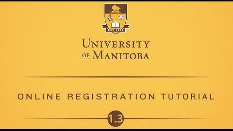 Online registration tutorial 1.3: Using Aurora