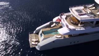 Супер мега яхта RED SQUARE SUPER YACHT HD