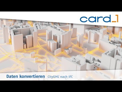 Daten konvertieren CityGML nach IFC / Convert CityGML to IFC